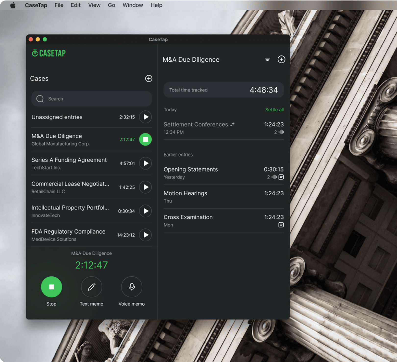 Desktop app