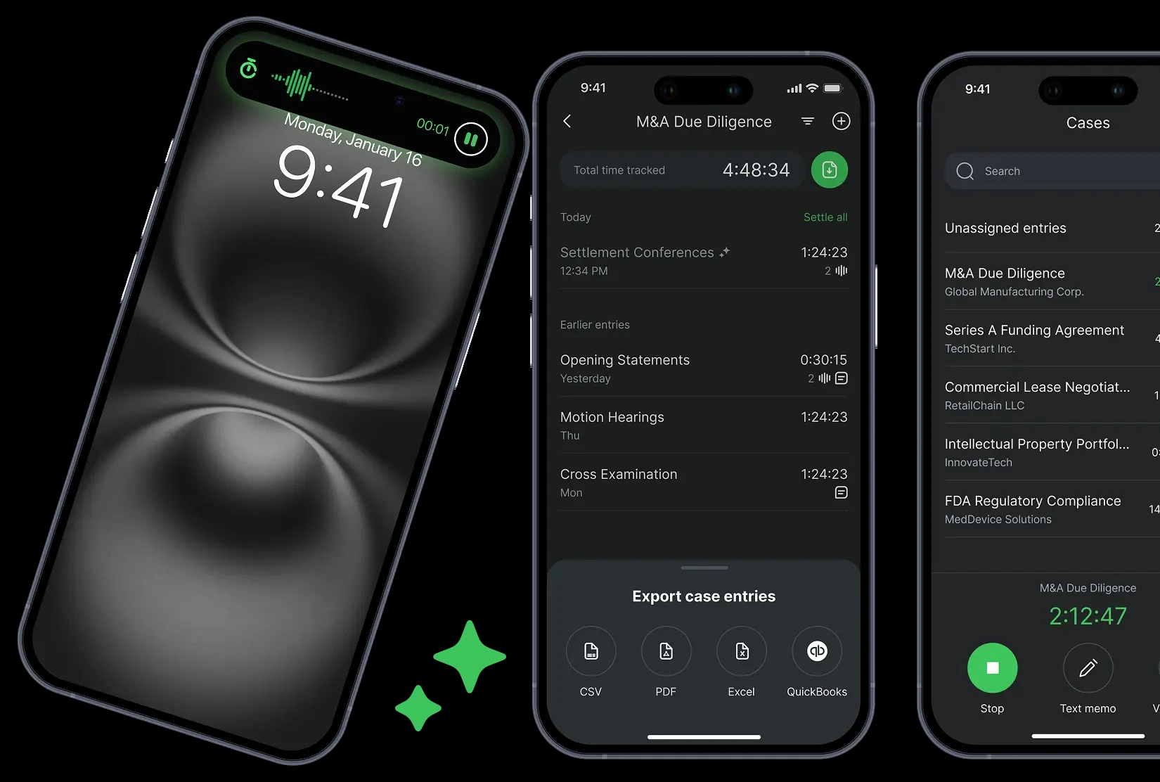 CaseTap App screenshots